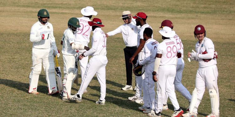 উইন্ডিজ-বিসিবি একাদশের প্রস্তুতি ম্যাচে কেউ জেতেনি