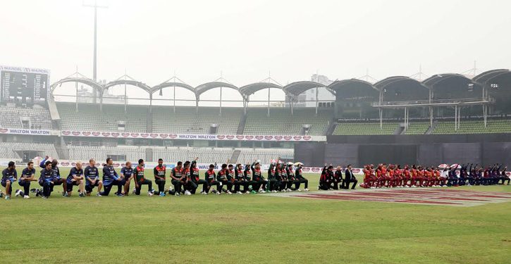 ‘ব্ল্যাক লাইভন ম্যাটার’ মিরপুরে