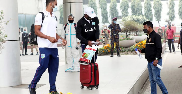 সাতদিনই কোয়ারেন্টাইন উইন্ডিজের