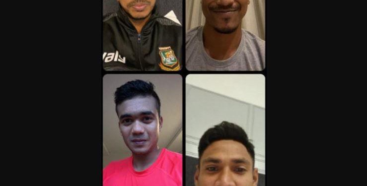 কোয়ারেন্টাইনের সময়গুলো আড্ডায় কাটছে রুবেল-সৌম্য-তাসকিনদের