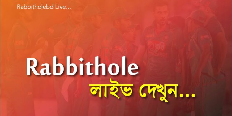 ক্রিকেটের সব ম্যাচ সরাসরি র্যাবিটহোলে
