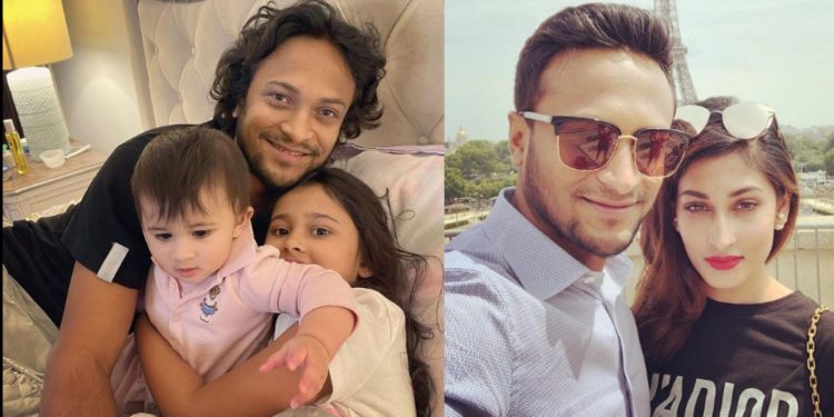 ভাই পেয়ে ভীষণ খুশি সাকিবের দুই কন্যা