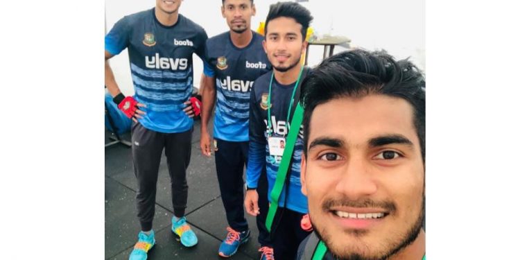 ৭ দিন পর জিমে ফিরে উৎফুল্ল তাসকিন-মোস্তাফিজরা