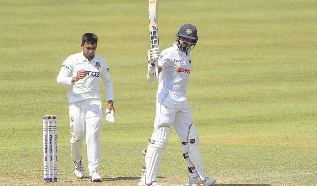 পাল্টা জবাব দিচ্ছে শ্রীলঙ্কা, দিন শেষে টাইগারদের লিড ৩১২