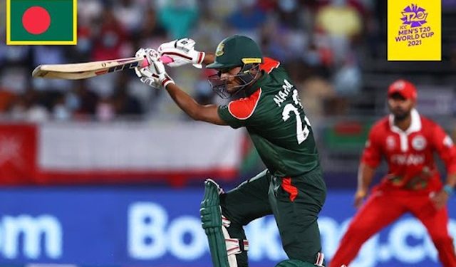 নাঈম-সাকিবের ব্যাটে বাংলাদেশের সংগ্রহ ১৫৩ রান