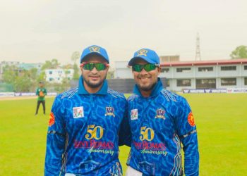 সাকিবের ব্যাটে ঝড়, ১০ রানের আক্ষেপ সাব্বিরের