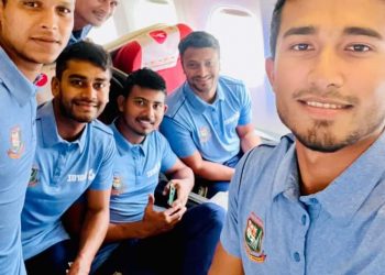 দুবাইয়ে প্রথম দিন বিশ্রামে বাংলাদেশ দল