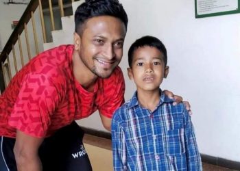 সাকিবের দেখা পেলেন সেই ছোট্ট সাকিব