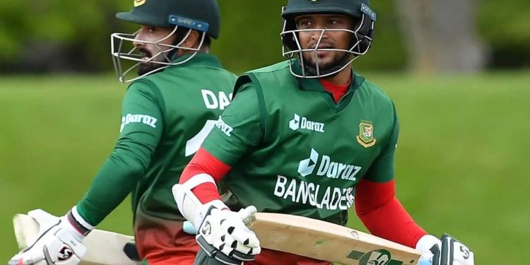 সাকিব-লিটনের দাপটের ম্যাচে লড়ে হারল বাংলাদেশ