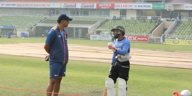 দ্রাবিড়ের টিপস নিলেন মুশফিক