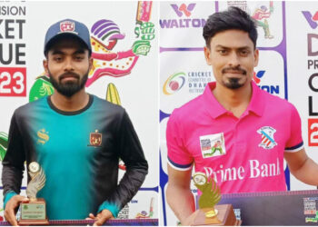 তৌহিদ হৃদয়-তাইজুলের দাপট