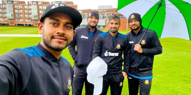 বৃষ্টিতে পরিত্যক্ত টাইগারদের ম্যাচ