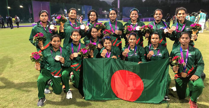 মেয়েরা জিতলেন ব্রোঞ্জ পদক