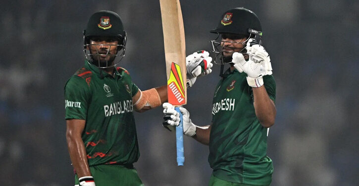 সাকিব-শান্তর ব্যাটে জয়ে ফিরল বাংলাদেশ