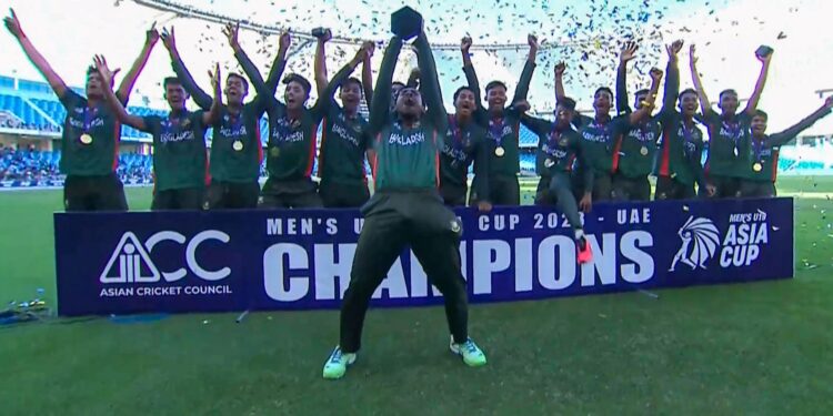 এশিয়া কাপ চ্যাম্পিয়ন বাংলাদেশ