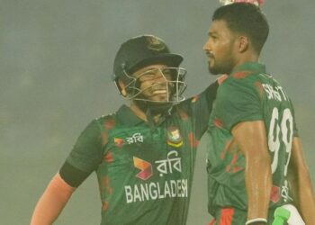 শান্তর সেঞ্চুরিতে দারুণ জয় বাংলাদেশের