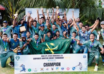 কর্পোরেট ক্রিকেটে চ্যাম্পিয়ন সেনাবাহিনী