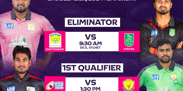 জাতীয় লিগ: শেষ চারে কে কার মুখোমুখি