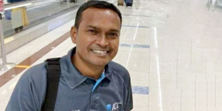 মাঠেই অসুস্থ হয়ে হাসপাতালে আম্পায়ার গাজী সোহেল