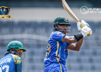 সৌম্য-জয়ের ব্যাটে বড় সংগ্রহ লিজেন্ডসদের