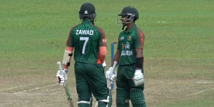 কলম্বোয় দুর্দান্ত আবরার-ফাহাদ, সিরিজে ফিরল বাংলাদেশ