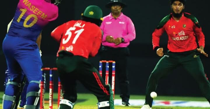 বাংলাদেশের বিপক্ষে আমিরাতের ইতিহাস গড়া জয়