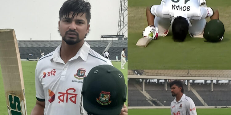 ১২ রান লিড বাংলাদেশের
