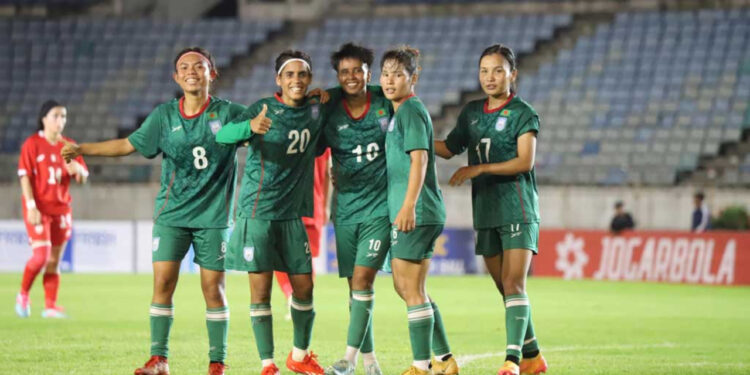 বাহরাইনকে ৭ গোল দিল বাংলাদেশ