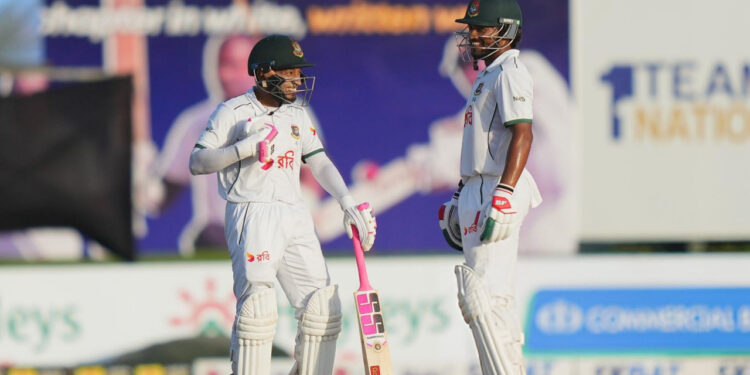 গল টেস্টে শান্তর ব্যাটে জেগে আছে আশা!