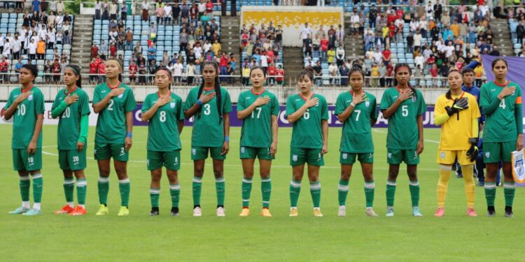 ঐতিহাসিক সাফল্য: প্রথমবার নারী এশিয়ান কাপে বাংলাদেশ