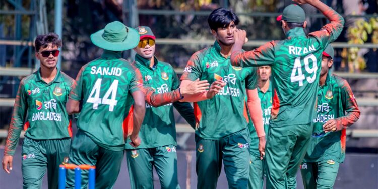 দক্ষিণ আফ্রিকাকে হারিয়ে বাংলাদেশ চ্যাম্পিয়ন