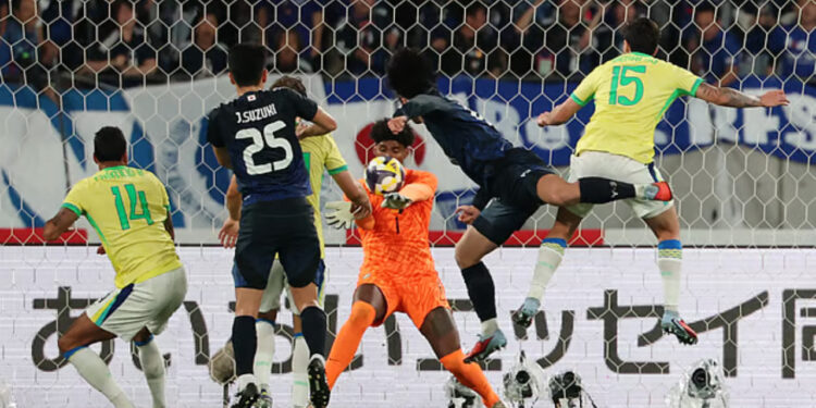 জাপানের জাগরণ, এশিয়ান দলের বিপক্ষে ২৬ বছর পর হার ব্রাজিলের