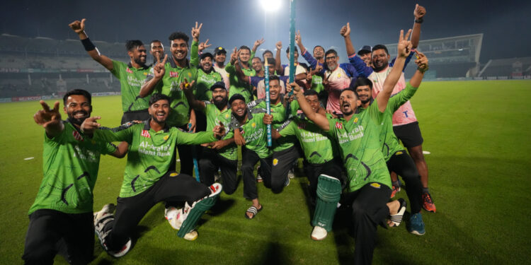 জাতীয় লিগ টি-টোয়েন্টিতে চ্যাম্পিয়ন রংপুর