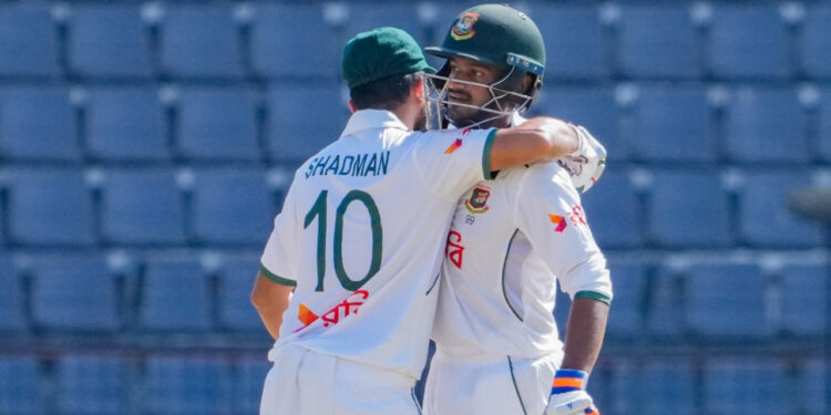সাদমান–জয়ের ব্যাটে দারুণ প্রথম সেশন বাংলাদেশের