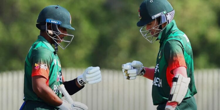 আবরারের ব্যাটে উড়ে গেল নেপাল, সেমির পথে বাংলাদেশ