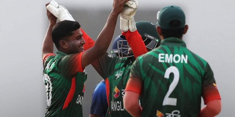 গ্রুপ চ্যাম্পিয়ন হয়ে সেমিতে পাকিস্তানকে পেল বাংলাদেশ