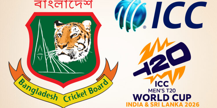 বাংলাদেশকে ২৪ ঘণ্টা সময় দিল আইসিসি, ভারতে না খেললে বাদ!