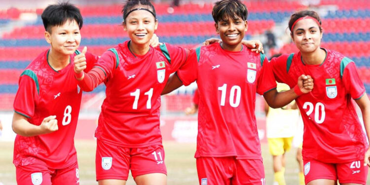 ভুটানকে গোল বন্যায় ভাসাল বাংলাদেশ