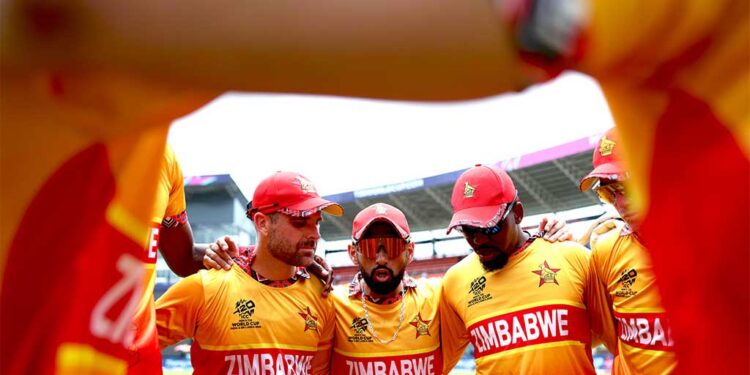 বৃষ্টির রায়ে সুপার এইটে জিম্বাবুয়ে, বিদায় অস্ট্রেলিয়ার