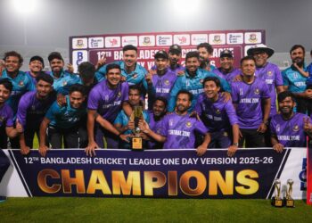 হ্যাটট্রিক শিরোপার স্বপ্নভঙ্গ, বিসিএল চ্যাম্পিয়ন মধ্যাঞ্চল