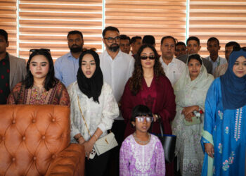 মিরপুরে বাংলাদেশ–পাকিস্তান ম্যাচে জাইমা রহমান