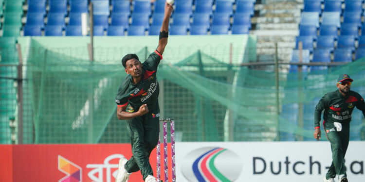 শান্তর সেঞ্চুরি, মুস্তাফিজের ঝড়ে সিরিজ বাংলাদেশের