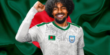 বর্ষসেরা ক্রীড়াবিদ হামজা চৌধুরীর ত্রিমুকুট