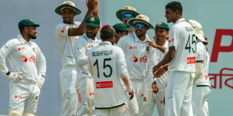 টেস্ট র‍্যাঙ্কিংয়ে সেরা অবস্থানে বাংলাদেশ