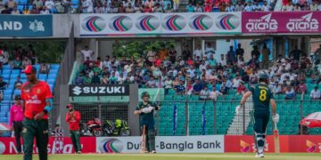 ব্যাটিং ব্যর্থতায় বাংলাদেশের হার