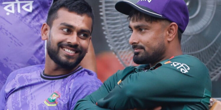ওয়ানডেতে অধিনায়ক বদল, মিরাজের জায়গায় লিটন