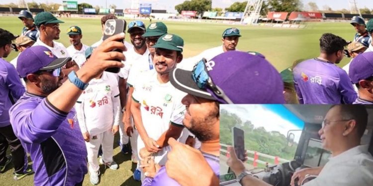 ইতিহাস গড়া জয়, মাঠেই প্রধানমন্ত্রীর ফোন পেলেন শান্তরা