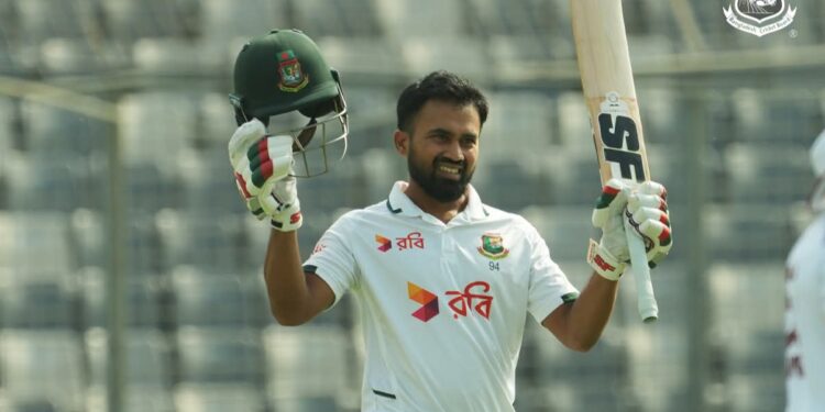 সাদমানের সেঞ্চুরির পরও ২৭২ রানে অল আউট বাংলাদেশ